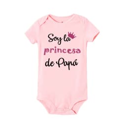 No Falling in Love I'm My Dad's Spanish Printed Baby Bodysuit Funny Newborn Jumpsuit Toddler Summer Clothes Infant Shower Gifts