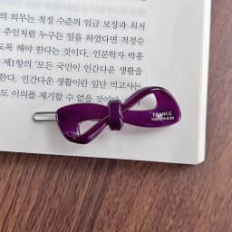 Exquisite high-end feeling ~ South Korea France small bow hair clip, French bangs clip short hair side clip