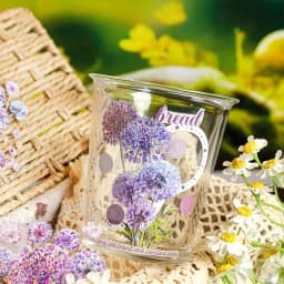 10 pcs Dandelion stickers DIY Scrapbooking Planner Collage Diary Supplies Aesthetics Sticker Stationery