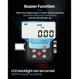 Digital Torque Wrench Adapter Precision Electronic Torque Tool Converter LCD Display for Automotive Home Repairs