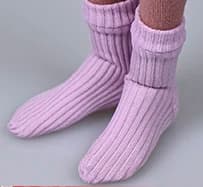 1/6 Scale Short Sports Stripe Socks with Heel Model Soldier Clothes Accessories Fit 12'' Male Female Action Figure Body Dolls