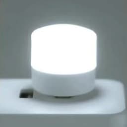 3-5Pcs Mini USB Night Light Warm White Eye Protection Book Reading Lights USB Plug Computer Mobile Power Charging LED Night Lamp