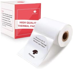 Phomemo Multi-Purpose Square Self-Adhesive Label for Phomemo M110/M200 Label Printer Width 20-50mm Labels/Roll