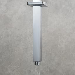Bathroom Accessories Shower Arm Square Wall & Ceiling Mounted Shower Head Support Brushed Gold, Black, Gold, Rose, Gun Metal