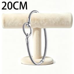 2026 New 925 Silver Heart Shaped Snake Bone Sparkling Tennis Women's Bracelet Display Tool Exquisite DIY Charm Jewelry