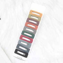 10pcs/set Snap Hair Clips BB Hairpin Candy Color Metal Barrettes for Kids Women GirlsHair Accessories Metal Hair Hairgrip