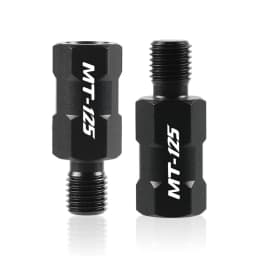 For Yamaha MT07 MT09 TRACER GT MT 09 SP MT-07 MT-09 2014-2024 Scooter Motorcycle Rear Mirror Adapters 10MM 8MM Clockwise Screws