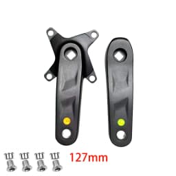 104 BCD MTB Kid Children Mountain Bike Crank Set Single Speed Crankset 127 140 152 160 165 175mm Square Taper 40/42T Chainring