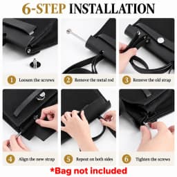 Bag Shoulder Strap For Herbag Mini Canvas Material Waterproof Bag Insert Durable Fashion Bag Strap Modification Bag Accessories