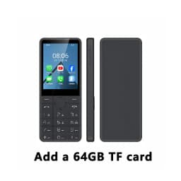 DOOV R77 Smart Touch Screen Keypad 4G Mobile Phone without Camera 3GB+32GB 2100mAh 2.8 Inch Smartphone Android Hebrew keyboard