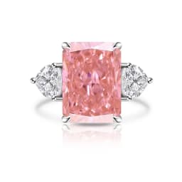 925 Sterling Silver Shiny Colored Ice Flower Cut Zircon Large Carat Ring for Ladies Gorgeous Elegance Fashion