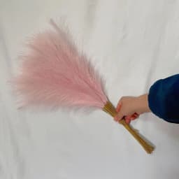 10PCS/Set 55CM Artificial Fluffy Pampas Grass Boho Decor Flower Fake Plant Reed Simulated Wedding Party Christmas Home Decor