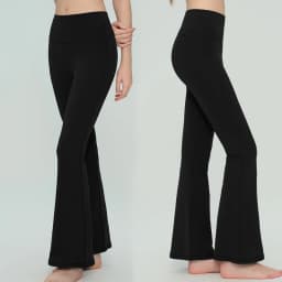 New Women's High Waist Flared Pants High Elasticity Tummy Control Hip Lifting Breathable Running Fitness Leisure Flared Pants