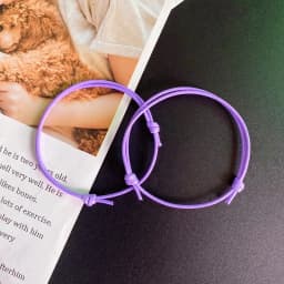 Red Black Cord Bracelet for Men String Adjustable Unisex Adult Waterproof Nylon Hand Bracelet Good Lucky Charm Jewelry