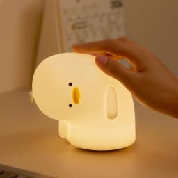 Rechargeable LED Night Light Duck Patting Silicone Lamp Cute Children Nightlights for Home Bedside Room Decor Birthday Gift