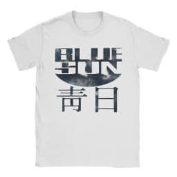 Men Blue Sun Logo Firefly Serenity T Shirts Cotton Tops Leisure Short Sleeve Round Collar Tees Gift Idea T-Shirt