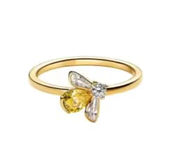 2026 Hot Selling 925 Silver Multi-Color Sun and Moon Heart-Shaped Ring for Women's Party Exquisite Jewelry Gift