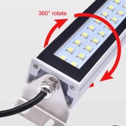 LED Industrial Lamp IP67 Waterproof Oil-proof Dust-proof Workshop CNC Industrial Lamps AC100-230V Leds Machine Work Tool Lights