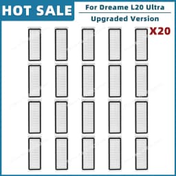 Compatible For Dreame Bot L20 Ultra / L30 Ultra Replacement Parts Accessories Main Side Brush Hepa Filter Mop Dust Bag