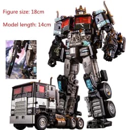 Transformation Toys Robot Car Alloy Plastic YS04A Optimu Prim Action Figure Anime Movie Series Birthday Gift