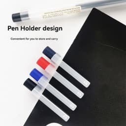 0.5mm Press Gel Pen Blue/Black/Dark Blue/red Ink MUJIs Refills Rod Handle Ballpoint School Office Student Writing Stationery