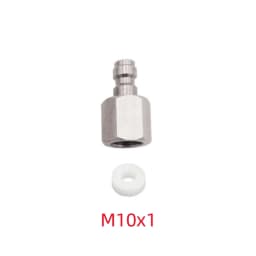 Stainless Steel 8mm Quick Disconnect Charging Hose Release Coulper Male Plug 1/8“BSPP / 1/8”NPT / M10*1.0 Threads
