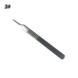 Steel Scalpel Handle Utility Blade Handle Carving Replacement 3# 4# 7# PCB Repair Animal Surgical Knife Carving DIY Hand Tools