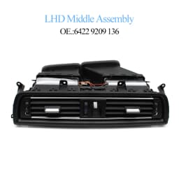 LHD Car Dashboard Air Conditioning AC Vent Grille Complete Assembly Replacement For BMW 5 Series F10 F11 F18 520 525 528 530