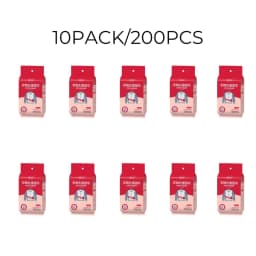 20pcs Clothing Stain Removal Wet Wipes Multi Functional Non Washing And Stain Removing Wet Wipes For Down Cotton Leather Jacket