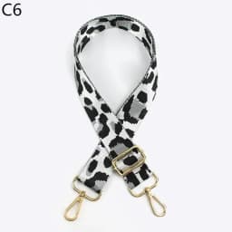 1Pc Deepeel 38mm Women Jacquard Bag Belts Leopard Shoulder Crossbody Straps Adjustable Webbing Strap DIY Bags Accessories
