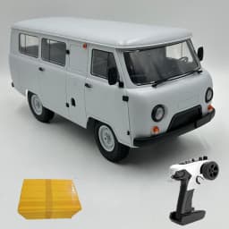 WPL YA3-452 Буханка UAZ-452 C-104 Remote Control Off Road Bread Van Small Leather Car 2.4G Full Scale 4WD Drive Truck Model Toy