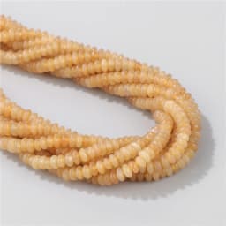 2X4MM Natural Abacus Stone Beads Blue Green Pink Flat Rondelle Beads for Jewelry Making Bracelets Necklace Accessories Wholesale