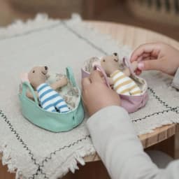 Cute Mini Mouse Plush Doll - Soft Stuffed Animal Toy for Kids Girls Boys, Baby Shower Gift (Multicolor)