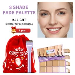 8 Shade Soft Matte Cream Concealer Palette Full Coverage Fade Dark Circles Blemishes Waterproof Long Lasting Oil Control Makeup