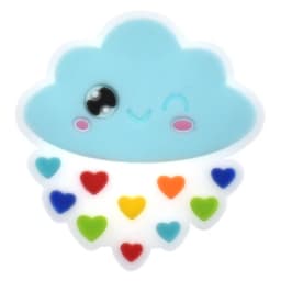 New Arrivals 1Pcs Cute Weather Clouds PVC Shoe Charms for Crocs Accessories Charms Decoration Party Favor Gifts