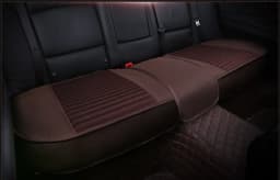 Breathable Car Seat Cover 9D Flax Seat Protection Cushion Four Seasons Universal Front And Rear Seat Anti-skid Pad Driver Mat