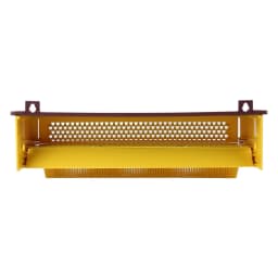 Pollen Collector, Pollen Trap, Beekeeping Tool, Removable Yellow Plastic Pollen Trap with Ventilated Pollen Tray
