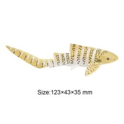 Toymany Simulation Blacktip Reef Shark Ocean Animal Model Toy Mini Figures Dolls Action Figurines Toys for Children Gift