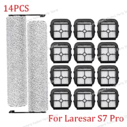 Compatible For Laresar S7 Pro Wet and Dry Vacuum Cleaner Accessories Brush Roller Filter Replaceable Vacuum Cleaner Accessories