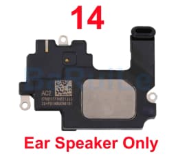 BaRuiLe 1pcs Top Ear Speaker Earpiece for iPhone 13 14 15 Pro Max 12 Mini 16 Plus 16E Sound No Flex Cable Repair Parts