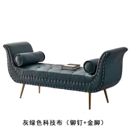 Furniture Storage Bench Bed End Stool Stool Chair Fabric Stool Bed Bed European Style Cloakroom Stool Shoe Changing Stool
