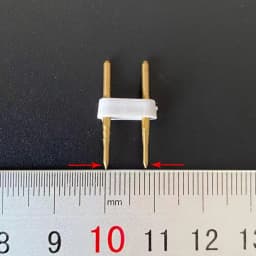 5PCS Gold RGB Connector Copper 6mm 7mm 8mm 9mm 10mm 11mm 12mm 13.5mm Solderless Connectors Terminals Connector LED Strip