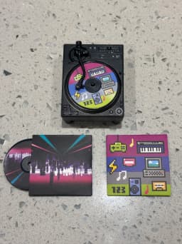 DJ pioneer audio twisted egg second bullet, mixer model scene with DIY genuine