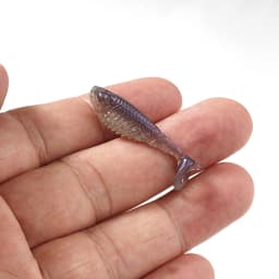 SUNMILE 20pcs Fishing Soft Bait Worm Artificial Baits 3.6cm/0.8g Rock Fishing Wobblers Leurre Souple Lure Perch Trout Bass Lures