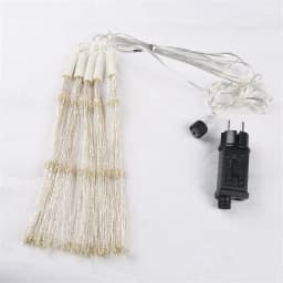 1200LED Hanging Starburst String Lights Garden Patio Party Firework Lamp Garland Decor Waterproof Christmas Twinkle Fairy Lights