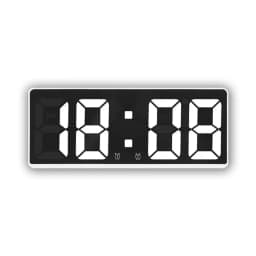 Creative Number Clock Color Nightlight Temperature Calendar Alarm Clock LED Large Number Electronic Clock Backlight Home Decor