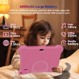 (Clearance)10 Inch Kids Tablet Android14 4GB RAM + 64GB ROM WIFI Google Play Children Tablet for Kids Study Gaming