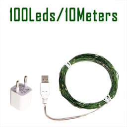 200M 2000LED Green Wire Fairy String Light Garland With Waterproof For Christmas Outdoor Wedding Garden Patio Room Decoration