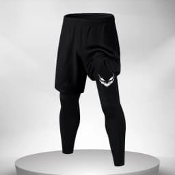 Fitness Training Pants Men's Running Compression Pants Quick Dry Gym Workout Leggings Male Sport Bottom