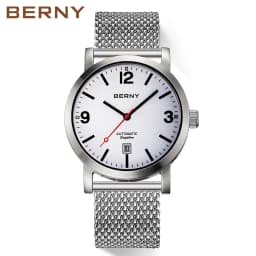 BERNY Watch for Men Mechanical Automatic Watches Luxury Brand Male Clock Water Resistant Men's Wristwatch